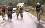 Andy Schleck pendant la seizi�me �tape du Tour de France 2011